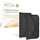 ECENCE 2X RFID Strahlenschutz-Tasche Handy Smartphone No-Signal Funk Stop Tasche...