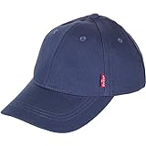 Levi's Herren Classic Twill Red Tab Baseball Cap, Blau (Navy Blue), 58 cm