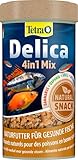 Tetra Delica Mix Naturfutter - Mischung mit 4 verschiedenen Futtertieren...
