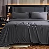 SONORO KATE Queen-Size-Bettlaken-Set – 6-teiliges Set mit 4 Kissenbezügen – tiefe...