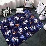 Teppich für Wohnzimmer, Schlafzimmer, Spielunterlagen, weicher Überwurf, waschbar, 7,6 x...