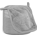 14 Stk Microfaser Abschminktücher Waschbar, Wiederverwendbar Abschminkpads 16 x...