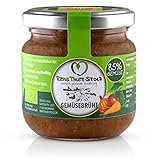 BIO Gemüsebrühe Naturbelassen - kein Pulver. 85% Gemüse. Ohne Hefe, Zucker,...