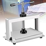 Buchbindepresse - Manuelle A4/A3-Flachpapier-Klemmmaschine, Hochleistungs-Buchbinder mit...