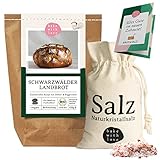 Brot und Salz Geschenk zum Einzug - Bio Brotbackmischung Umzug Richtfest...