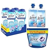 Lenor Waschmittel Set mit All-in-1 Pods x 60 Waschladungen + Weichspüler x 76WL +...