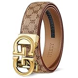 ITIEZY Ratschengürtel für Herren – Ledergürtel für Freizeitkleid, 3,5 cm,...