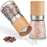 ZOLMER® Gerwürzmühlen 2er Set mit verstellbarem Keramikmahlwerk - Edle...
