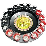 BOROCO Trink Spiele Set -16 Löcher Schuss Glasbar Weinbecher Kit Party Trinkspiele