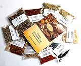 Esoterik-Versand Räucherwerk, Schnupper-Set Kräuter und Harze, 10tlg., incl. 32seitige...