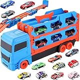 Transport Truck Spielzeugautos für Jungen im Alter von 3 4 5 6 7 Jahren, 170cm...