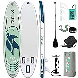FunWater Inflatable Stand Up Paddle Board 320*84cm SUP Board Complete Accessories...