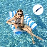 QYDMIN Luftmatratze Pool, Pool Spielzeug 4 In 1 Aufblasbare Wasserspielzeug Pool...