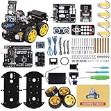 ELEGOO Smart Robot Car Kit V4.0 Kompatibel mit Arduino IDE Elektronik Baukasten mit...