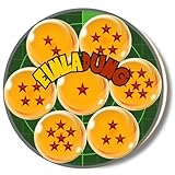 Generisch 12x EINLADUNGSKARTEN mit Dragon Wunsch Ball Design in Hochglanzoptik für coole...