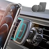LISEN Handyhalterung Auto Magnet 2024 Upgraded Clamp Handyhalter Auto Zubehör...