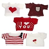 BESTonZON 5St mädchenspielzeug Toys Armatur Accessoires Puppenmode Plüschtier Kleider...