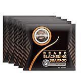 5 Stück Bartshampoo, Bartfärbemittel, Bartschwärzungsfarbstoff Natürliches...