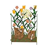 Tomatengewächshaus 3-Panel-Blume 3-Pfannen-Bildschirmgarten Bienen aus farbenfrohen...