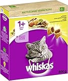 WHISKAS® Karton Trocken 1+ mit Huhn 5 x 800g