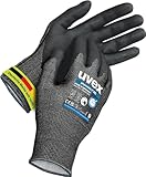 Uvex phynomic F XG, 1 Paar - Schnittschutz - & Grip-Handschuh für feuchte &...