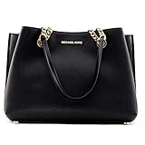 Michael Kors Womens 35S0GXZS7L-BLACK Sling Bag, Black