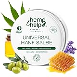 Natural Universal Hanf-SALBE Bestseller für die intensive Haut-Pflege Neurodermitis,...