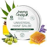 𝐇𝐀𝐍𝐅 Natürliche Haut-SALBE - Spezialisiert für intensive Hautpflege bei...