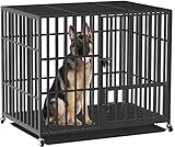 BingoPaw Hundekäfig XXL Transportbox Schwerlast: Hundebox für Zuhause große...