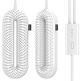 Scienbeauty Elektrischer Schuhtrockner, Tragbarer Schuhtrockner mit 3 Modi Timer für...