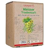 3 Liter Trauben Direktsaft weiß aus der Pfalz, 100% Traubensaft, vegan und ohne Zusätze...