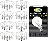CLAR - Glühbirne E14 60W, Backofenlampe E14, E14 Glühbirne, Glühbirnen E14 Backofen,...