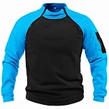 Mrat Herren-Sweatshirt, warmer Fleecepullover, leicht, weich, taktische Oberteile,...