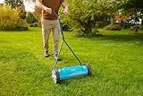 Gardena Classic Spindelmäher 400: Handrasenmäher mit 40cm Arbeitsbreite für bis zu 200...