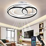 Deckenventilator mit Beleuchtung und Fernbedienung leise,Modern LED Dimmbar...