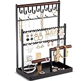 ProCase Schmuckständer Schmuckhalter für Ohrring Ohrstecker Ketten Schmuck...
