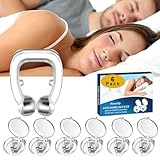 6 PCSSchnarchstopper Anti Schnarch Nasenspreizer Schnarchen Stopper Wiederverwendbares...