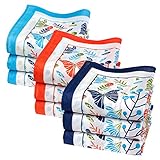 Merrysquare - Bedruckte Damen-Taschentücher - Modell ZEPHIR - Klein 29 cm x 29 cm - 9...