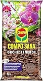 COMPO SANA Orchideenerde - optimal für alle Orchideenarten - hochwertige Blumenerde aus...