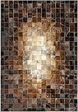 Rindsleder-Teppich, Patchwork, brasilianischer echter Kuh-Teppich, Leder, individueller...