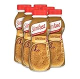 Slim Fast Fertigdrink Cappuccino 6er Pack I Fertiggetränk mit hohem Eiweißanteil &...