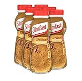 Slim Fast Fertigdrink Cappuccino 6er Pack I Fertiggetränk mit hohem Eiweißanteil &...