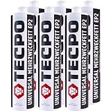 TECPO 6x Universal Mehrzweckfett 500g EP2 Lithium Fett Schmierfett Lithiumfett...