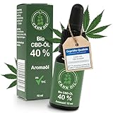 Cann Oil CBD-ÖL 40%-Breitspektrum CBD-Oil Aromaöl-10ml Tropfen Cannabidiol in...