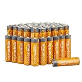 Amazon Basics AA-Alkalibatterien, leistungsstark, 1,5 V, 48 Stück (Aussehen kann...