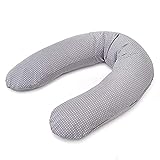 THERALINE Stillkissen Dodo Pillow Premium - 180 cm inkl. Bezug aus Baumwolle -...