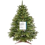 Premium künstlicher Weihnachtsbaum klein 120cm - TESTSIEGER 10 Jahre GARANTIE -...