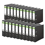 Original DINOR Ordner-Wolkenmarmor-Recycling - Made in Germany. 20er Pack 8 cm breit DIN...