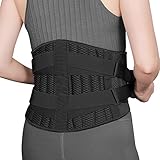 ABYON Rückenstützgürtel für Herren und Damen, Rückenbandage mit Stützstreben,...