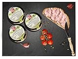 Leberwurst aus Thüringen Original I Aufstrich in Glas-Konserven I 3 Gläser mit...